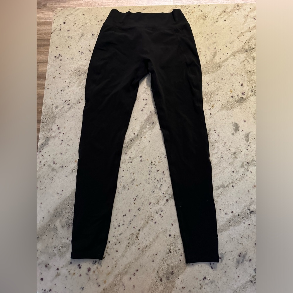 Alphalete Black Leggings- Size Medium